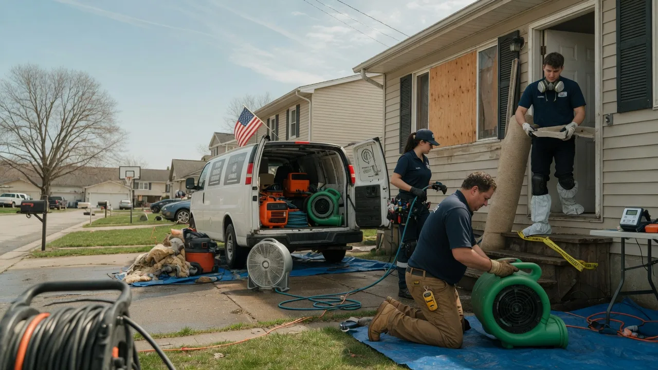 Water Damage Restoration in White Plains, KY near me